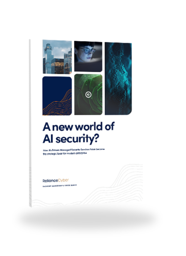 a booklet entitled 'a new world of ai security'